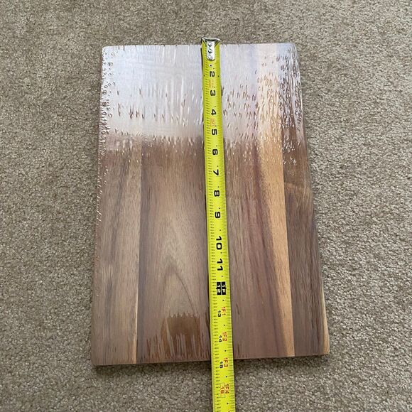 Wood Cutting Board Ocean Beach Resin Design NEW Hosting Kitchen Charcuterie - Picture 5 of 10